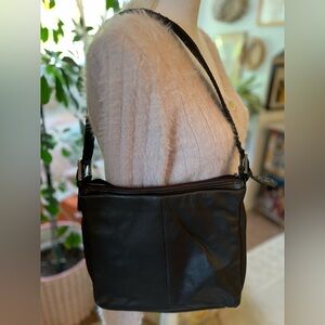 Stone & Co. black leather bag